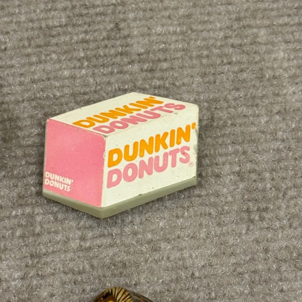 Vintage 1980s Dunkin' Donuts, Rooster, Owl, Nascar Refrigerator Magnets Set of 8